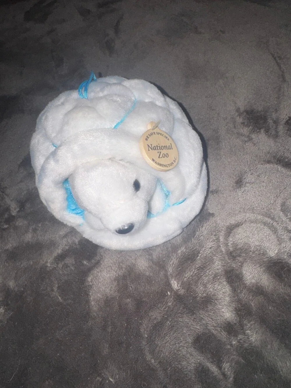 National Zoo Wild Republic Plush Polar Bear Toy White Plush Toy